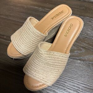 Soda Women's Espadrille Wedge